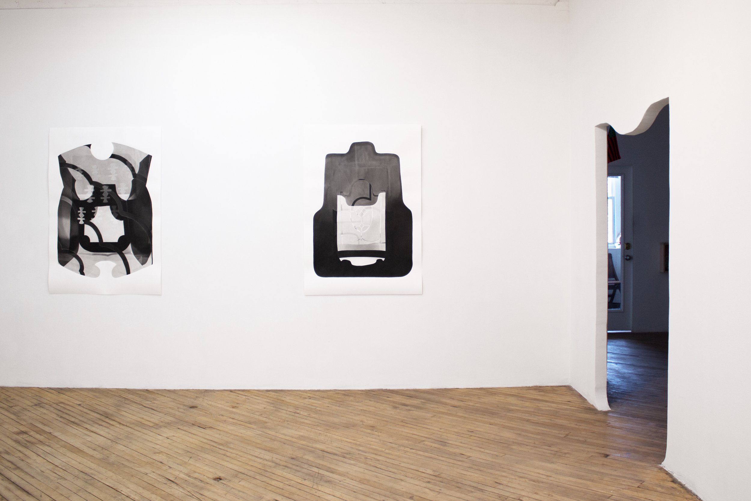  Installation view, Threshold, Vox Populi Gallery 