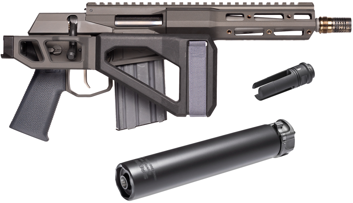 Surefire SOCOM300-SPS 300 BLK Subsonic Suppressor Test — PEW Science