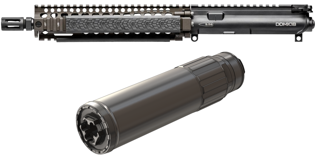 SSS.6.66 - CGS Helios QD and the MK18 5.56x45mm Short Barrel Automatic AR15 Rifle (Free Version)
