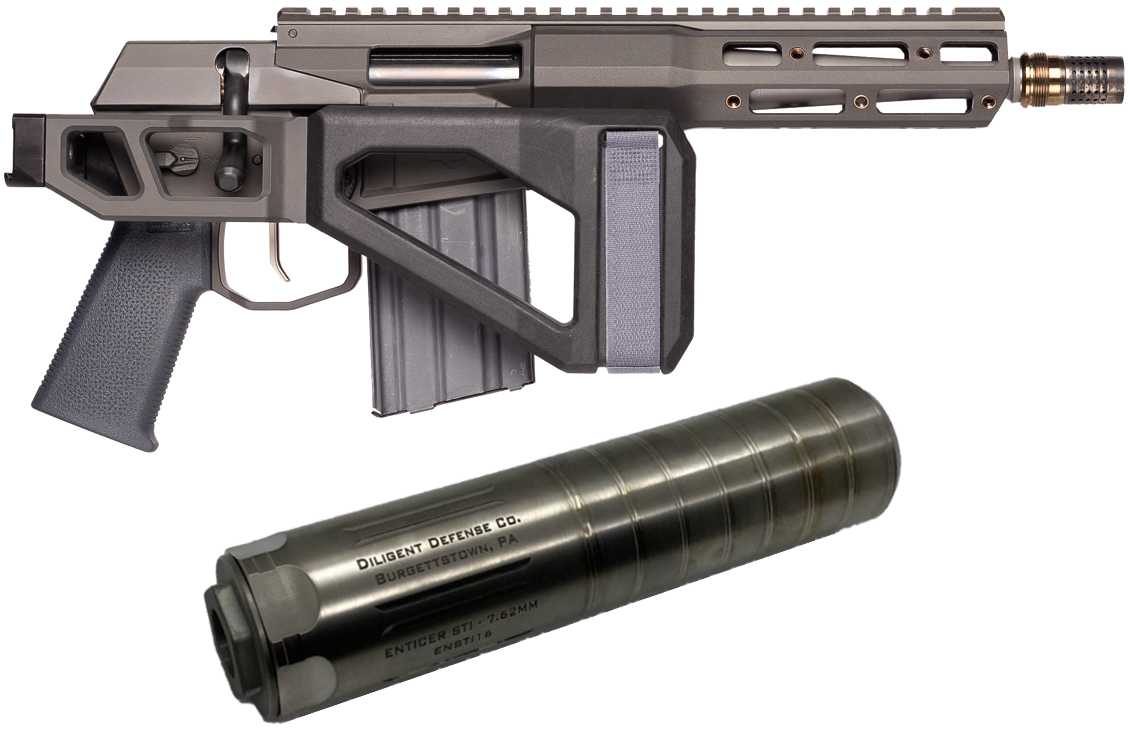 SSS.6.89 - Diligent Defense Co. Enticer S-Ti and the Q mini FIX 300 BLK Subsonic (Free Version)