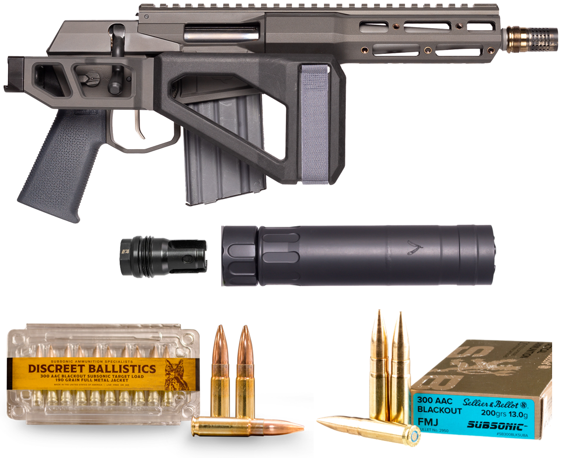 SSS.6.109 - Research Supplement: The Quietest 300 BLK Subsonic Ammunition: Discreet Ballistics vs. S&B with the Rugged Razor762 (Article Preview)