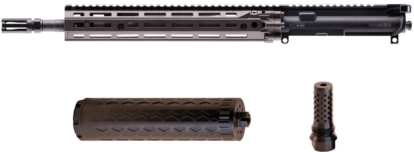SSS.6.183 - BOE Mod 1 and the M4A1 Mid-Gas 5.56x45mm 14.5-in Barrel Automatic AR15 Rifle (Free Version)