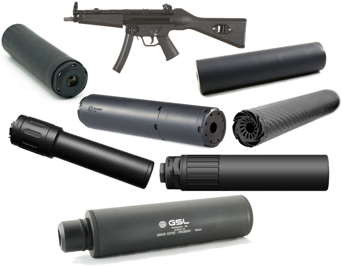 SSS.6.184 - Research Supplement: The Quietest 9mm Silencers - MP5 Silencer Detailed Loudness and Tone Comparisons (Article Preview)