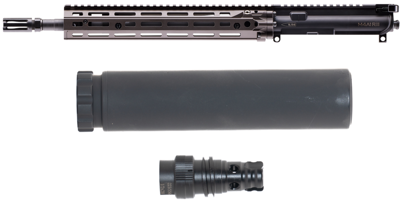 SSS.6.187 - Sylvan Arms SA223TIS and the M4A1 Mid-Gas 5.56x45mm 14.5-in Barrel Automatic AR15 Rifle (Free Version)