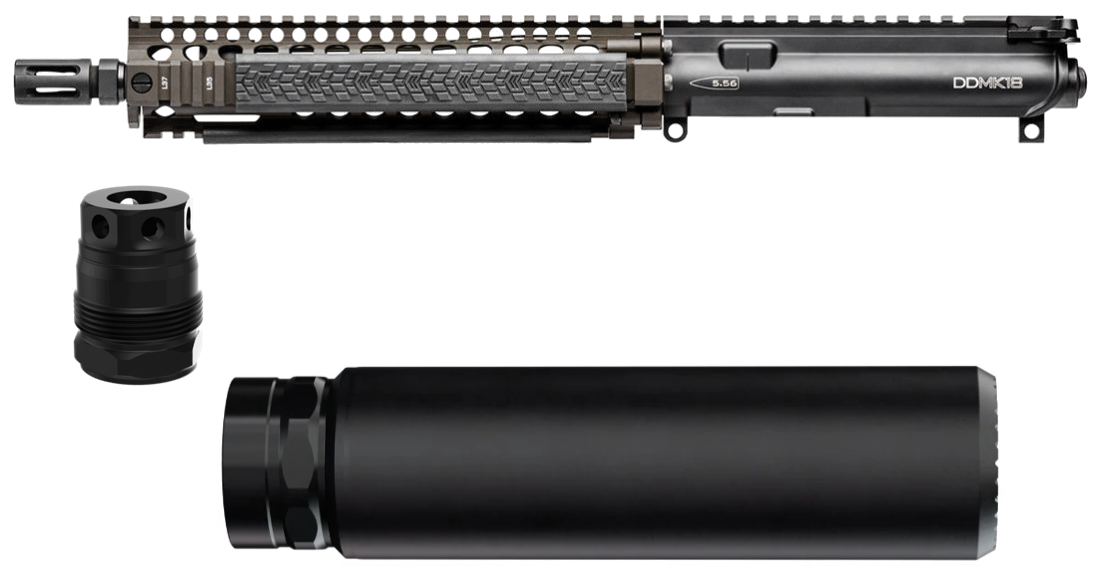 SSS.6.239 - Liberty Precision Machine Torch 762 and the MK18 5.56x45mm Short Barrel Automatic AR15 Rifle (Free Version)