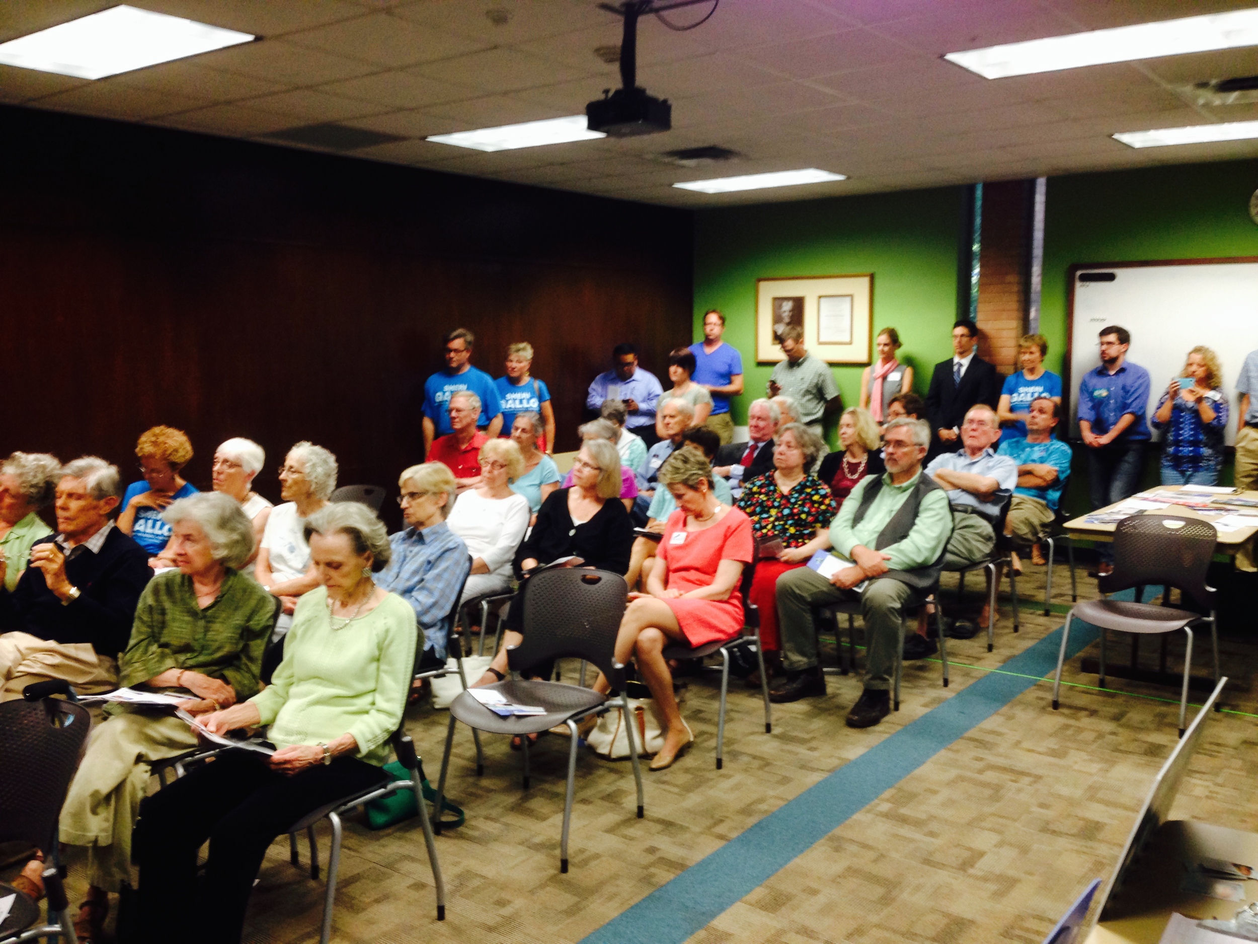 Some West Austin Democrats at September Candidate Forum