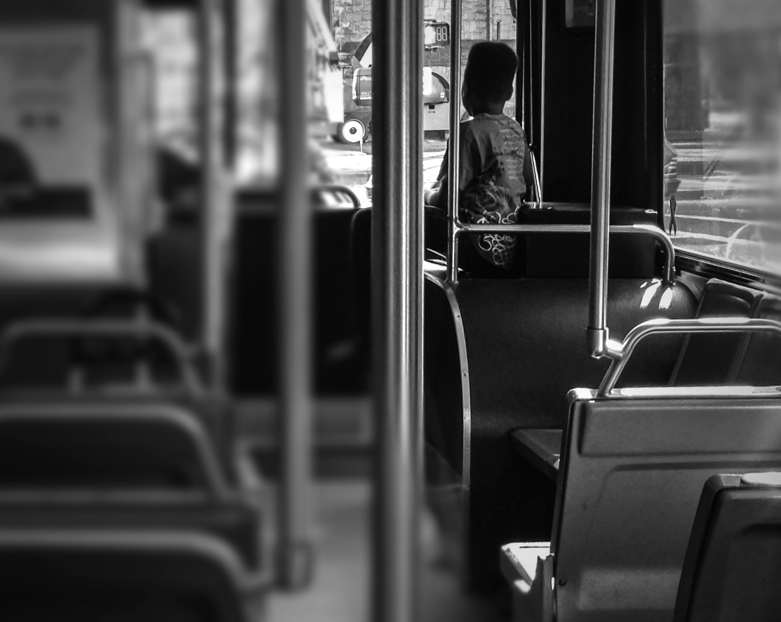 © 2014 Sarahmica Photography - "Strangers On Buses: Lone Child"