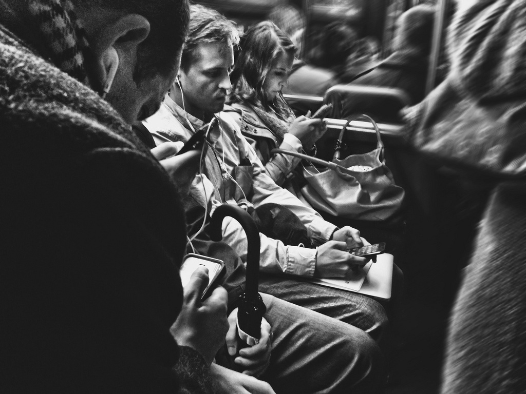 © 2014 Sarahmica Photography - "Strangers On Buses: Alone Together"