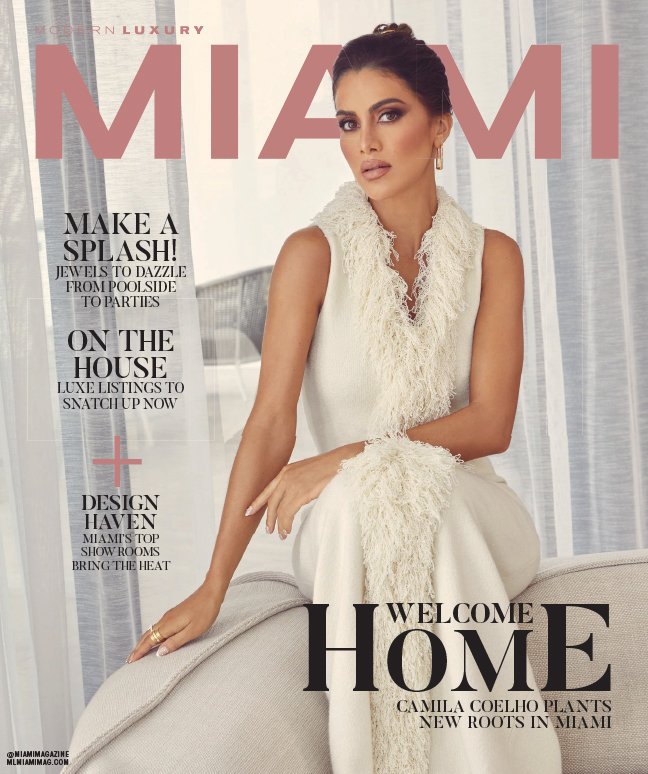 Ghislaine Vinas featured in Modern Luxury Miami