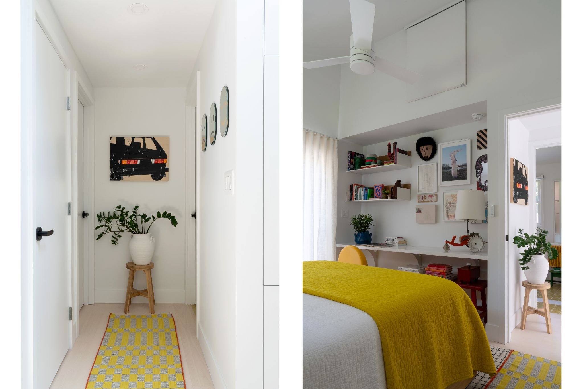 ©ghislaine vinas_tiny home_hallway&accent wall.jpg