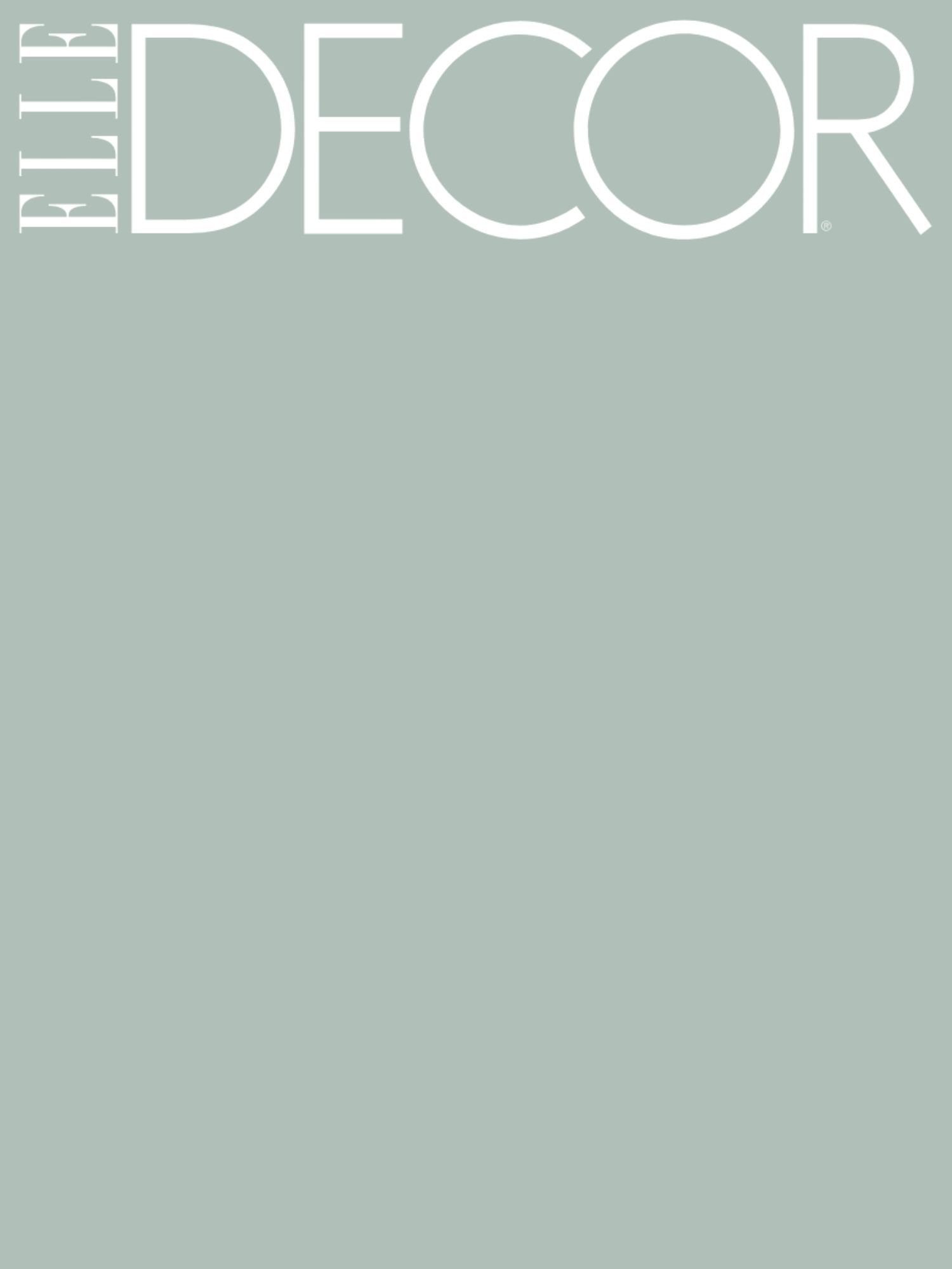 Elle Decor, Ghislaine Vinas 2026 Design Resolutions, December 2026