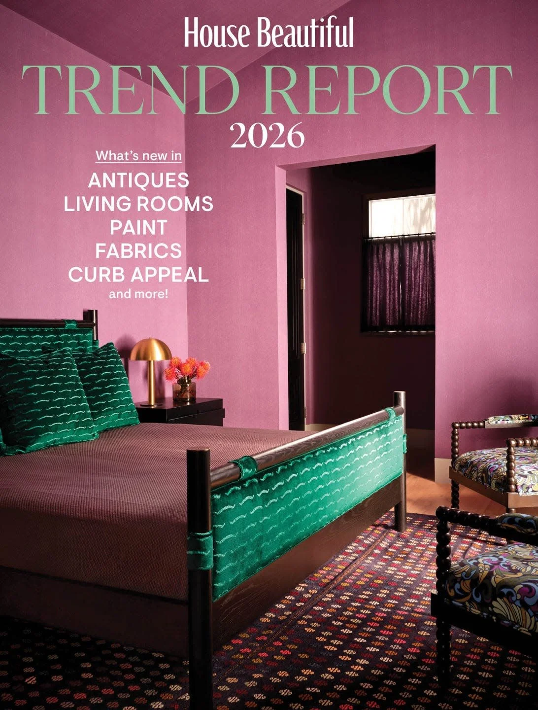 House Beautiful, 2026 Trend Report, Ghislaine Vinas Interior Design , January 2026
