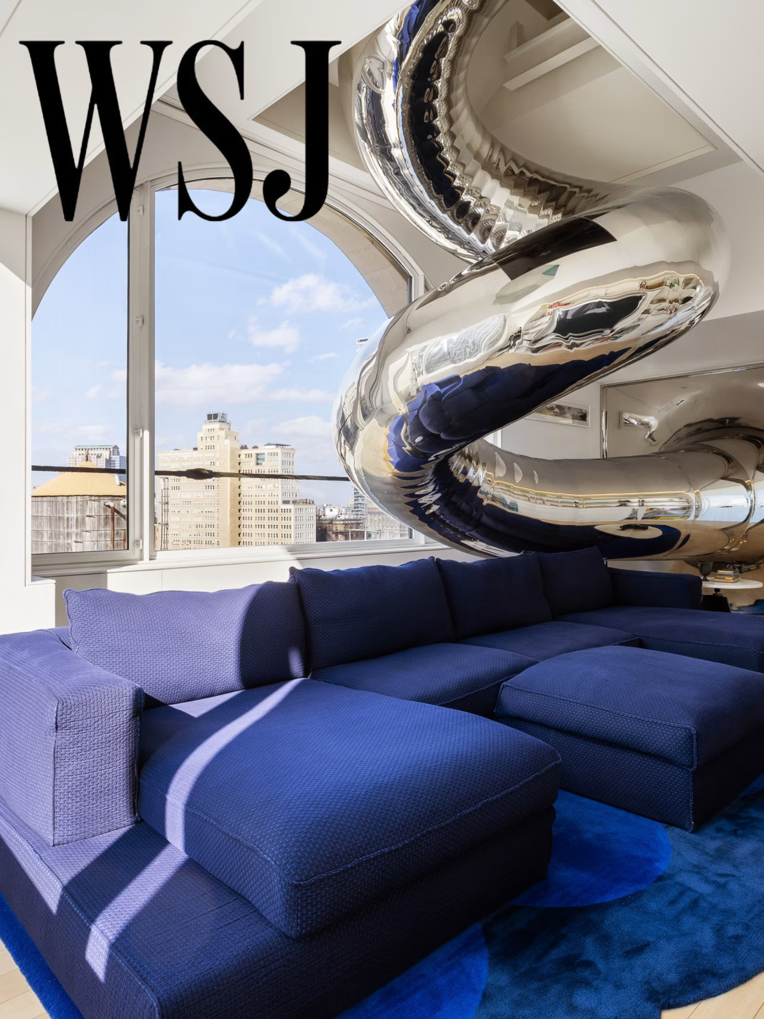 The Wall St Journal, Skyhouse Penthouse by Ghislaine Vinas, March 2026