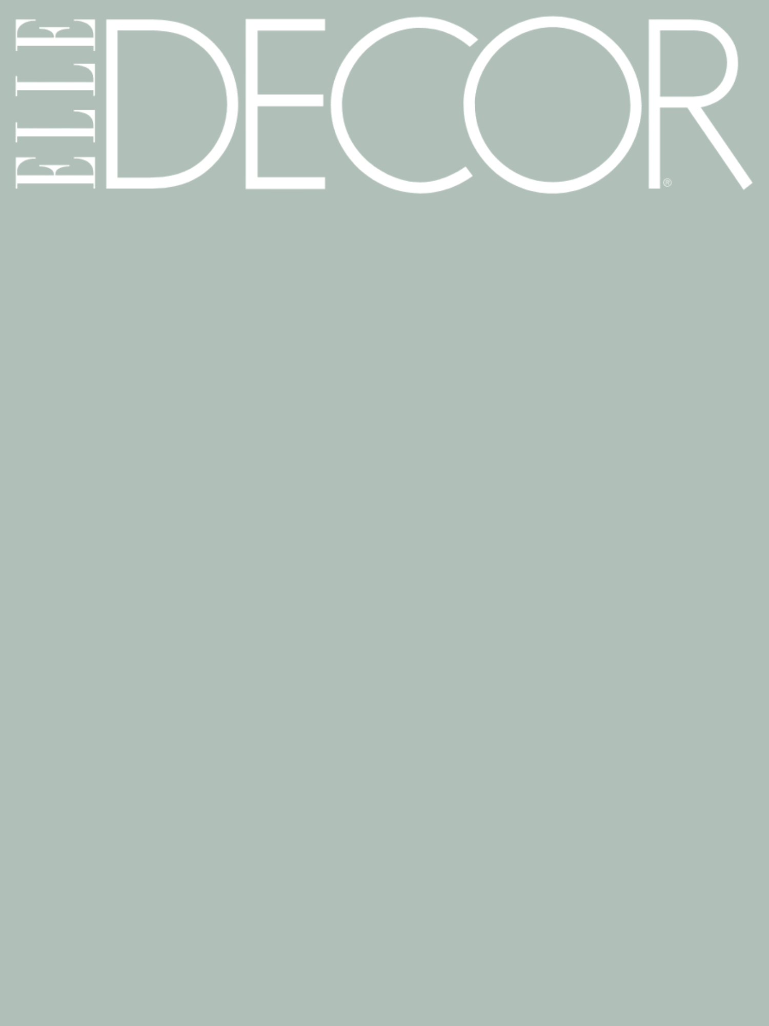 Elle Decor, Ghislaine Vinas, Coastal Design Trends, April 2026