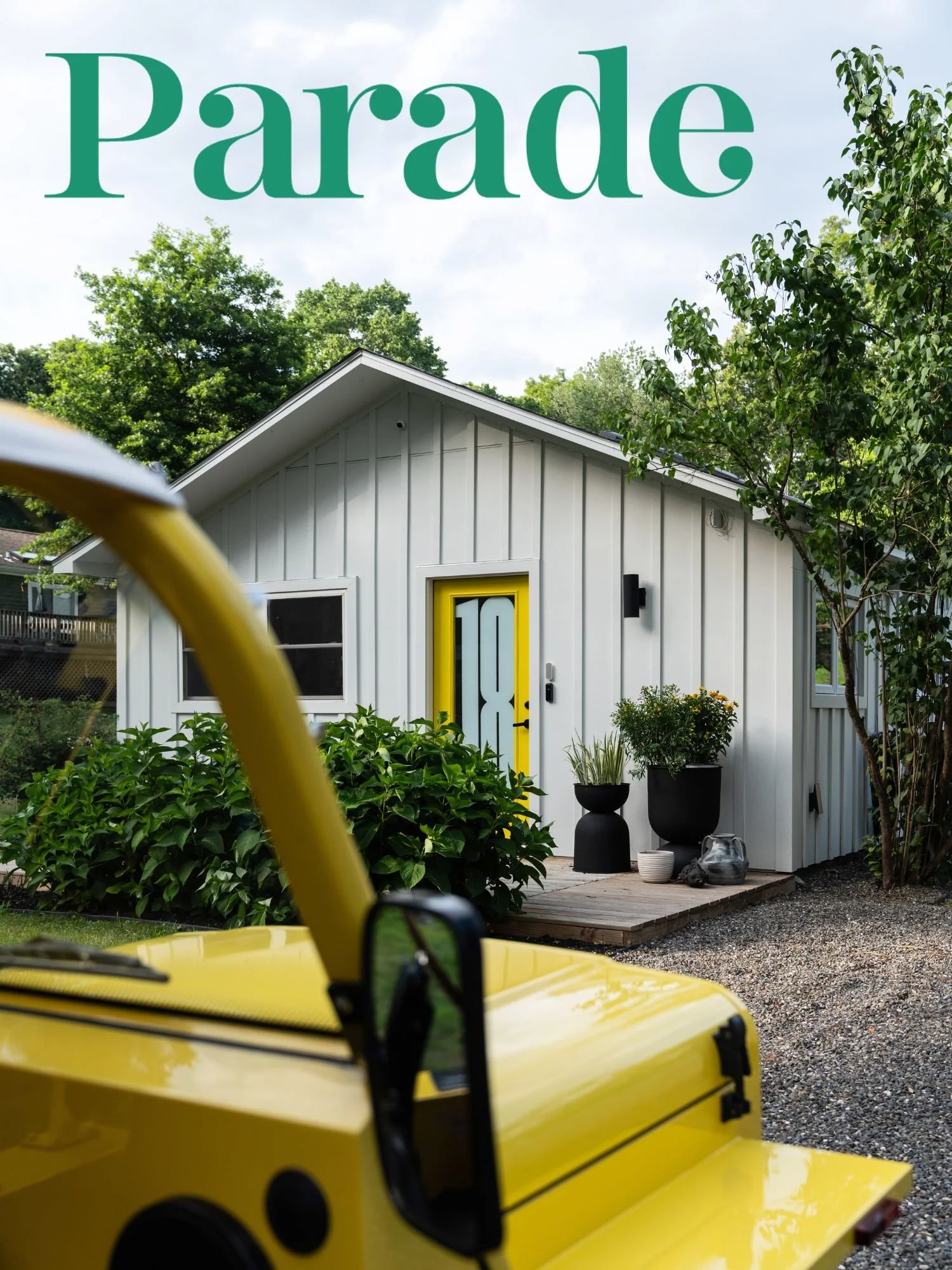Parade Magazine, Tiny Home by Ghislaine Vinas, June 2026