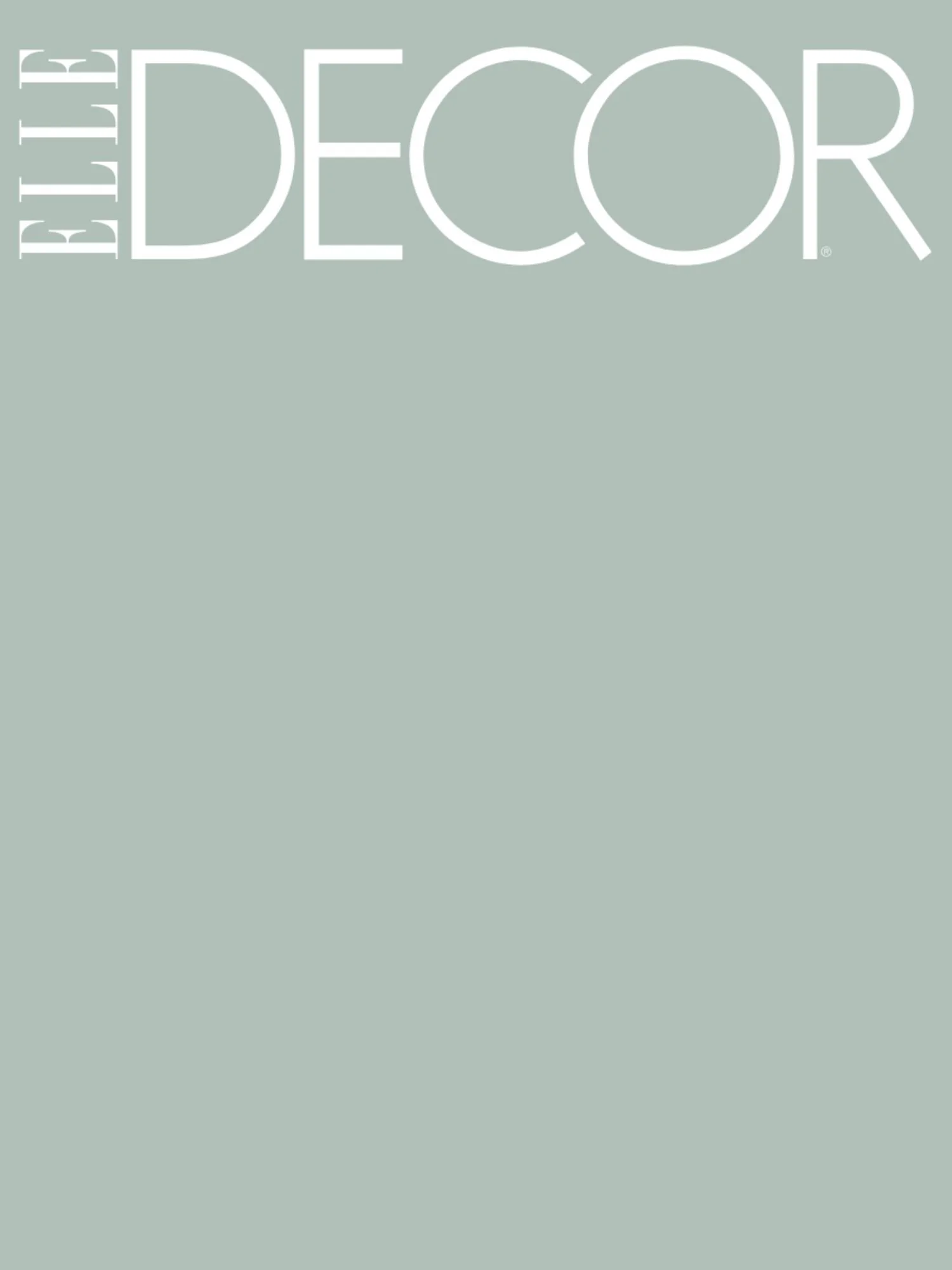 Elle Decor, April 2025