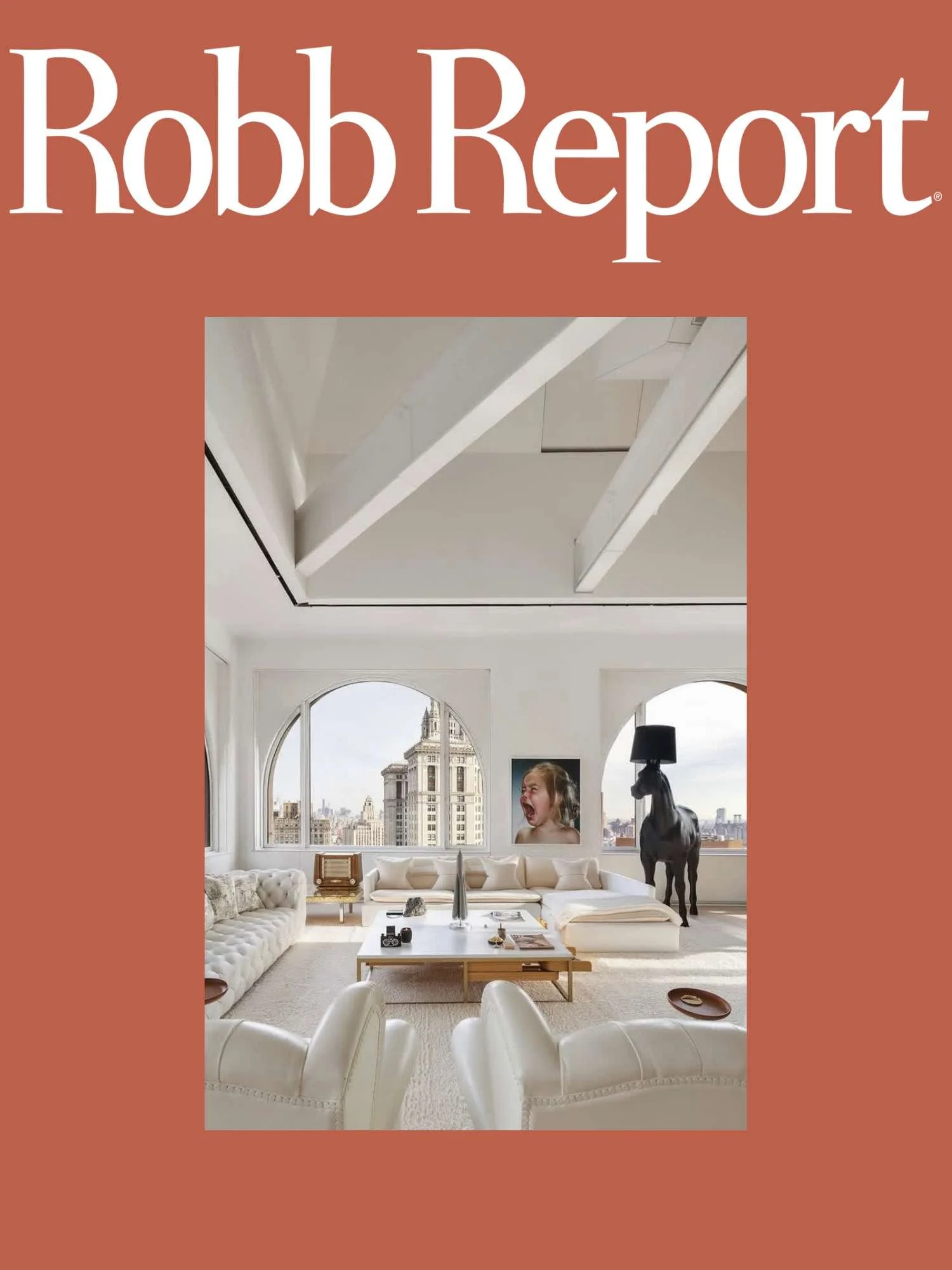 Robb Report, $20 Million Penthouse, Ghislaine Vinas Interior Design, March 2026