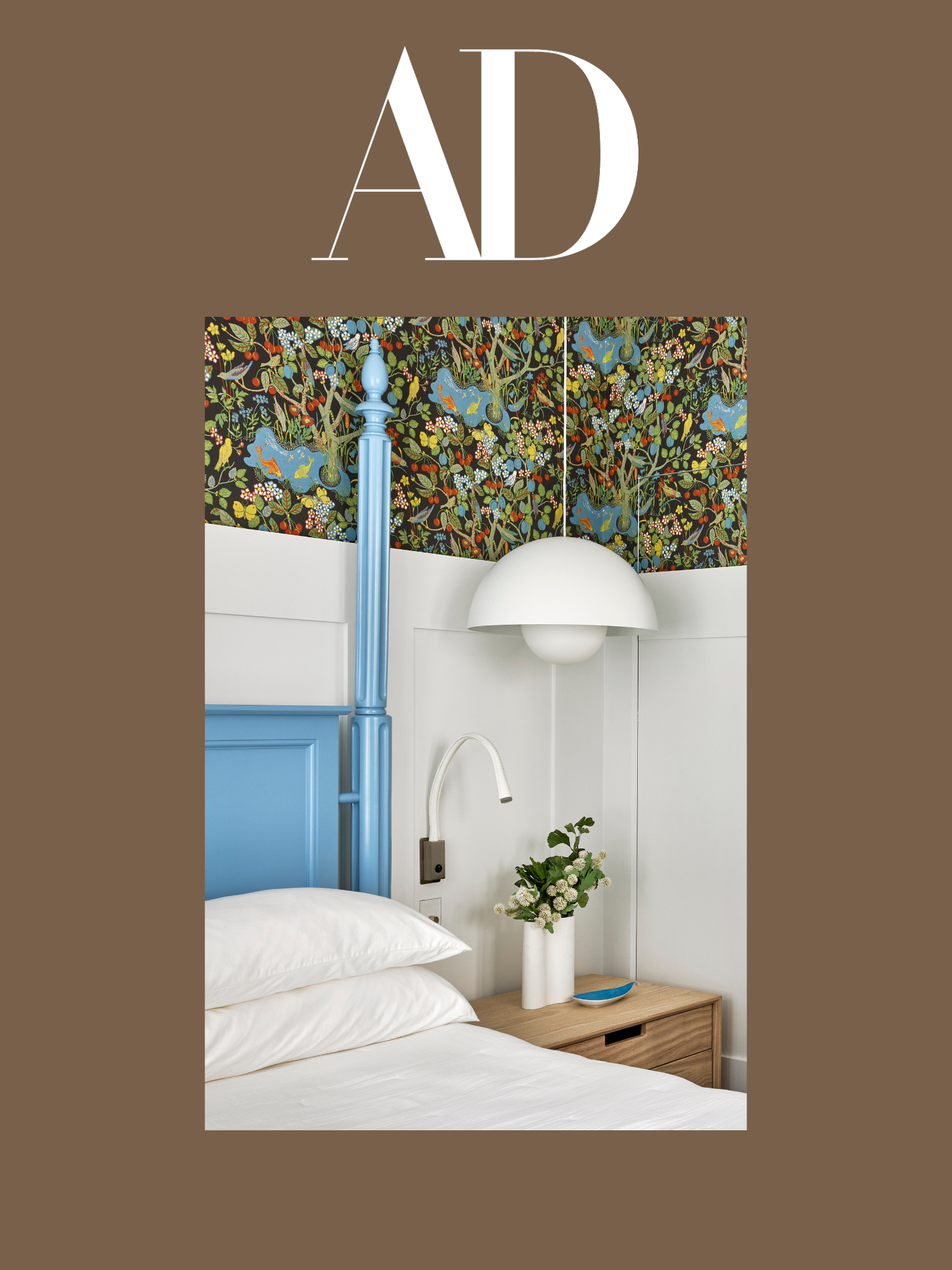 Architectural Digest, Small Bedrooms, Ghislaine Vinas, February 2026