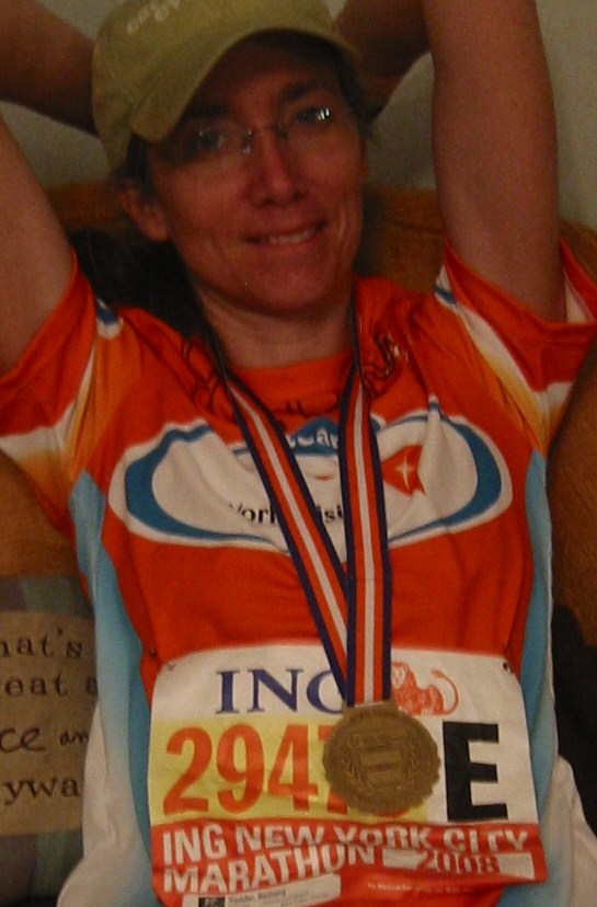 finished with the marathon
