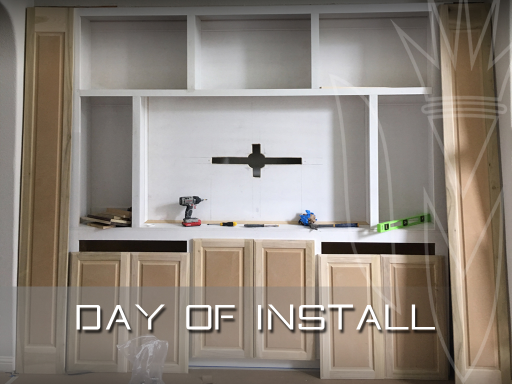 Day of installation to niche