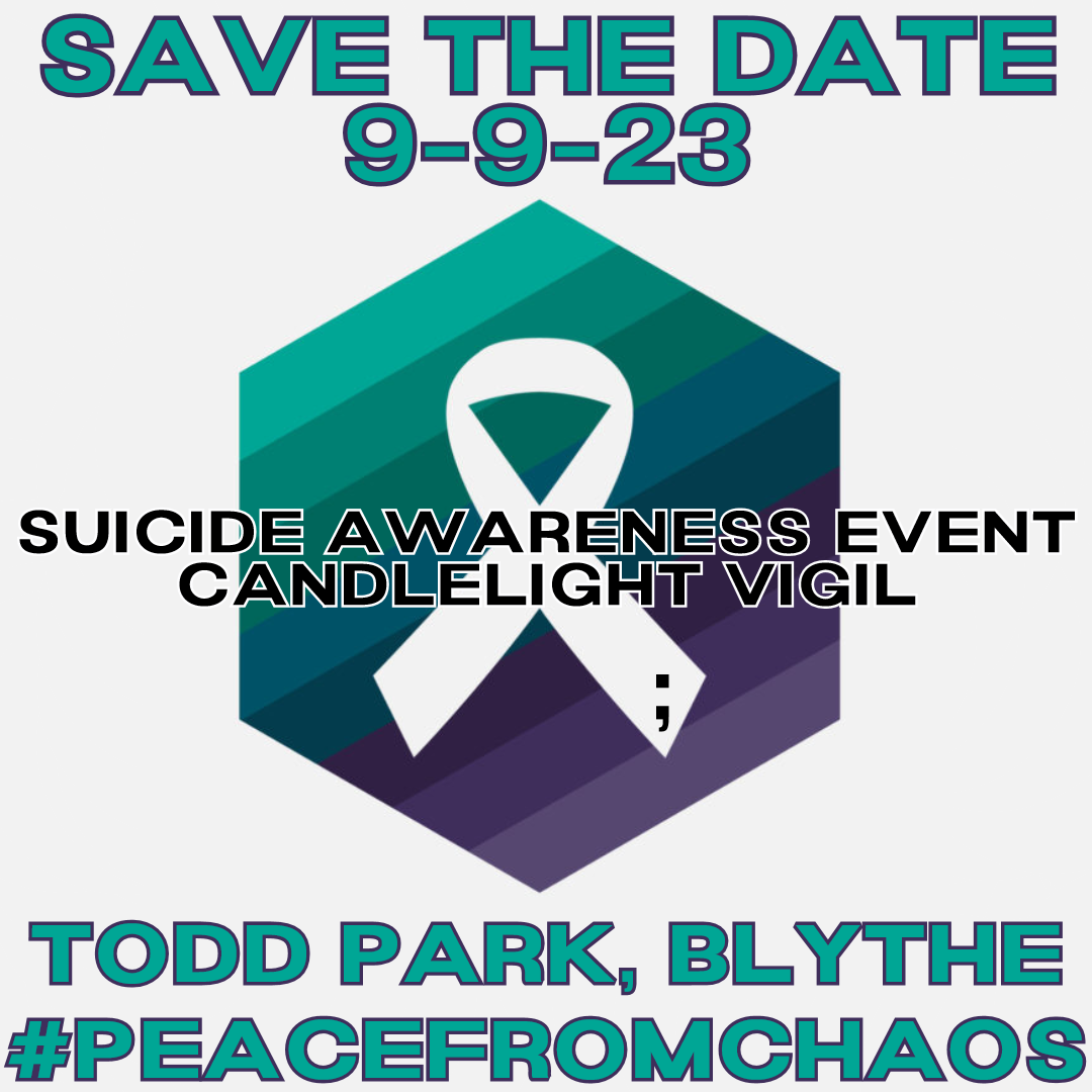 Peace from Chaos Suicide Awareness Event 9092023.png