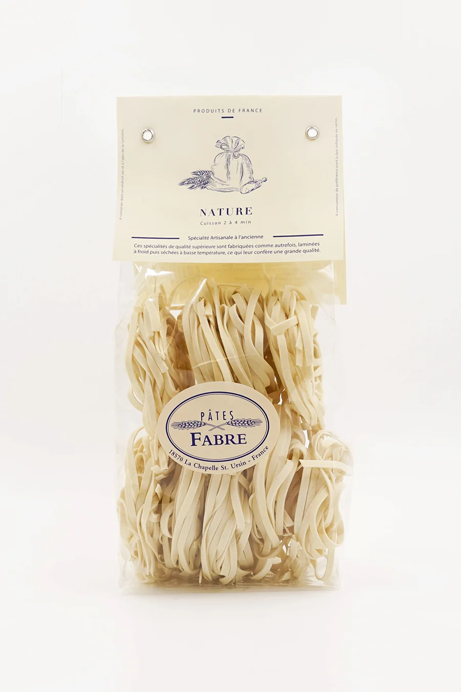 Tagliatelles nature