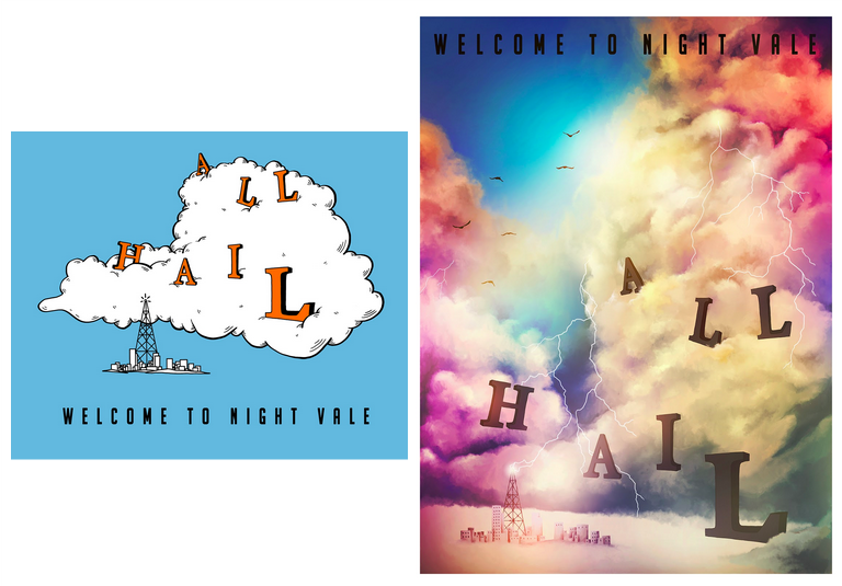 Our San Diego Comic-Con exclusive shirt (left) and poster (right) designed by Jessica Hayworth