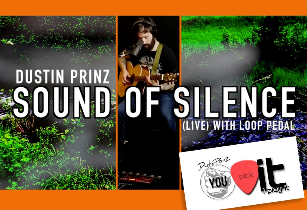 FEB 27th 2019 Dustin releases his latest video “Sound Of Silence” a fan pick from his new series “You Pick It I Play It”.