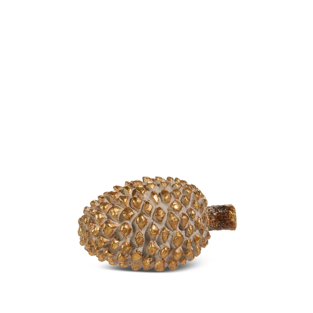 Gilded Pinecones - Medium