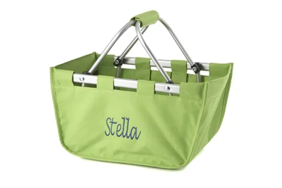 MINI MARKET TOTE, lime