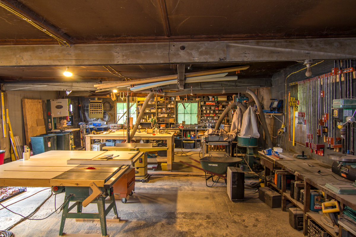 Garage space repurposed