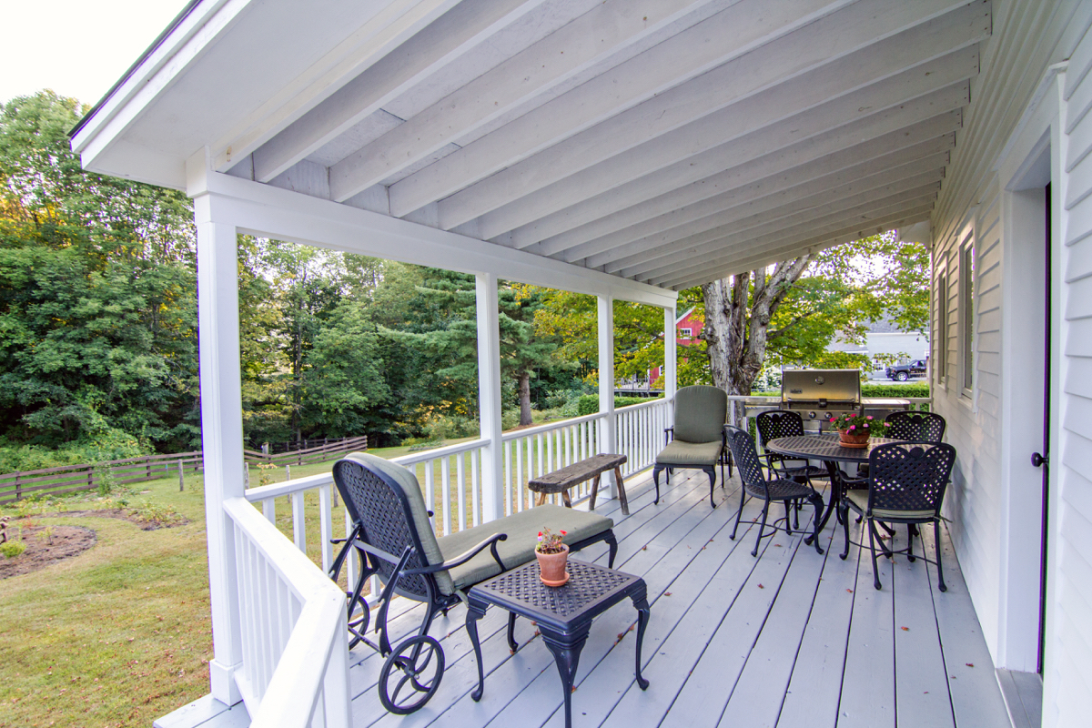 How about dinner on the porch this evening?
