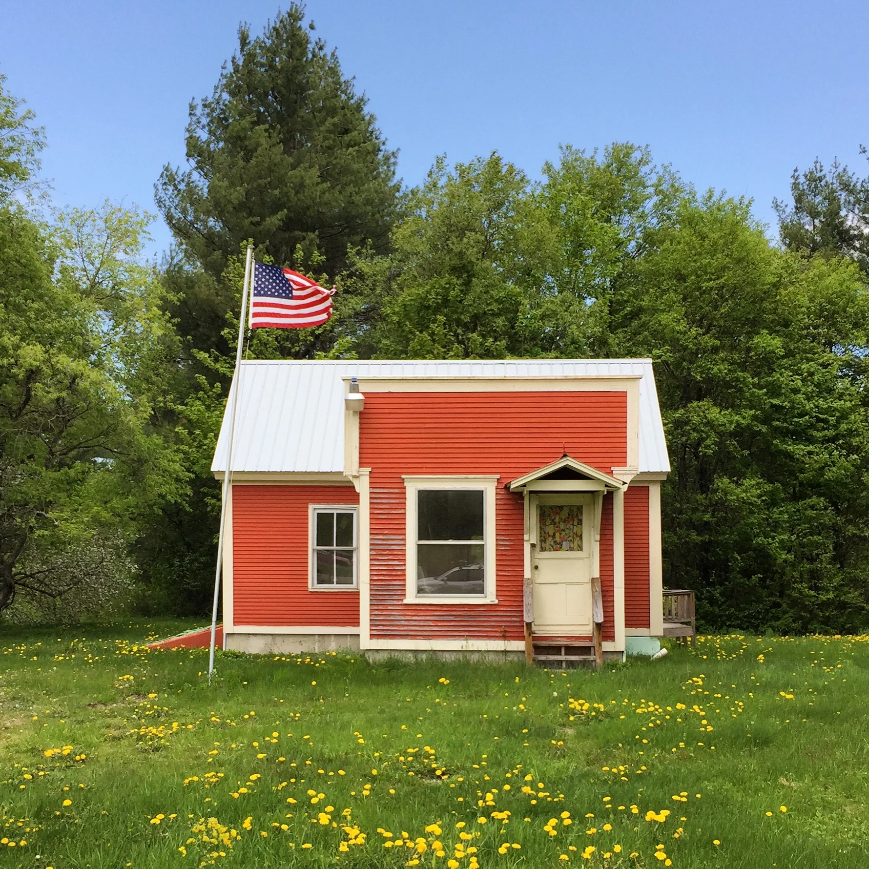 2-School House, Eden VT, Instagram Square