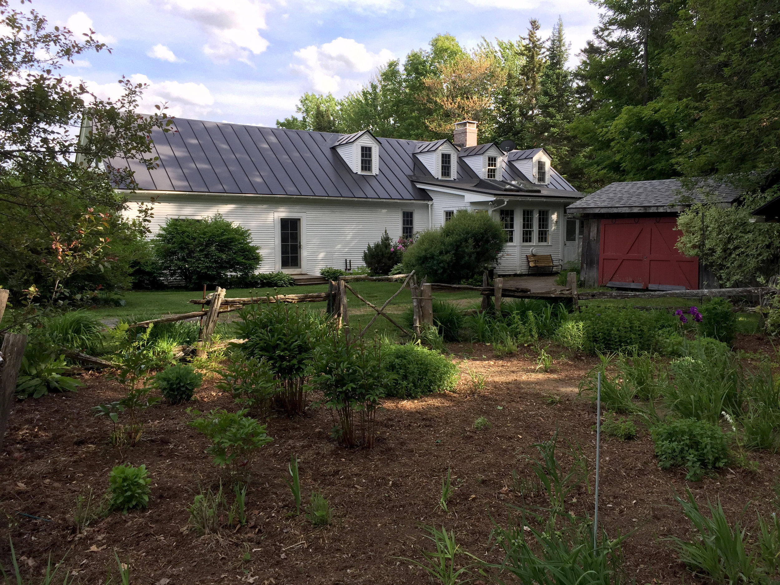 Back of the Main House from the Garden