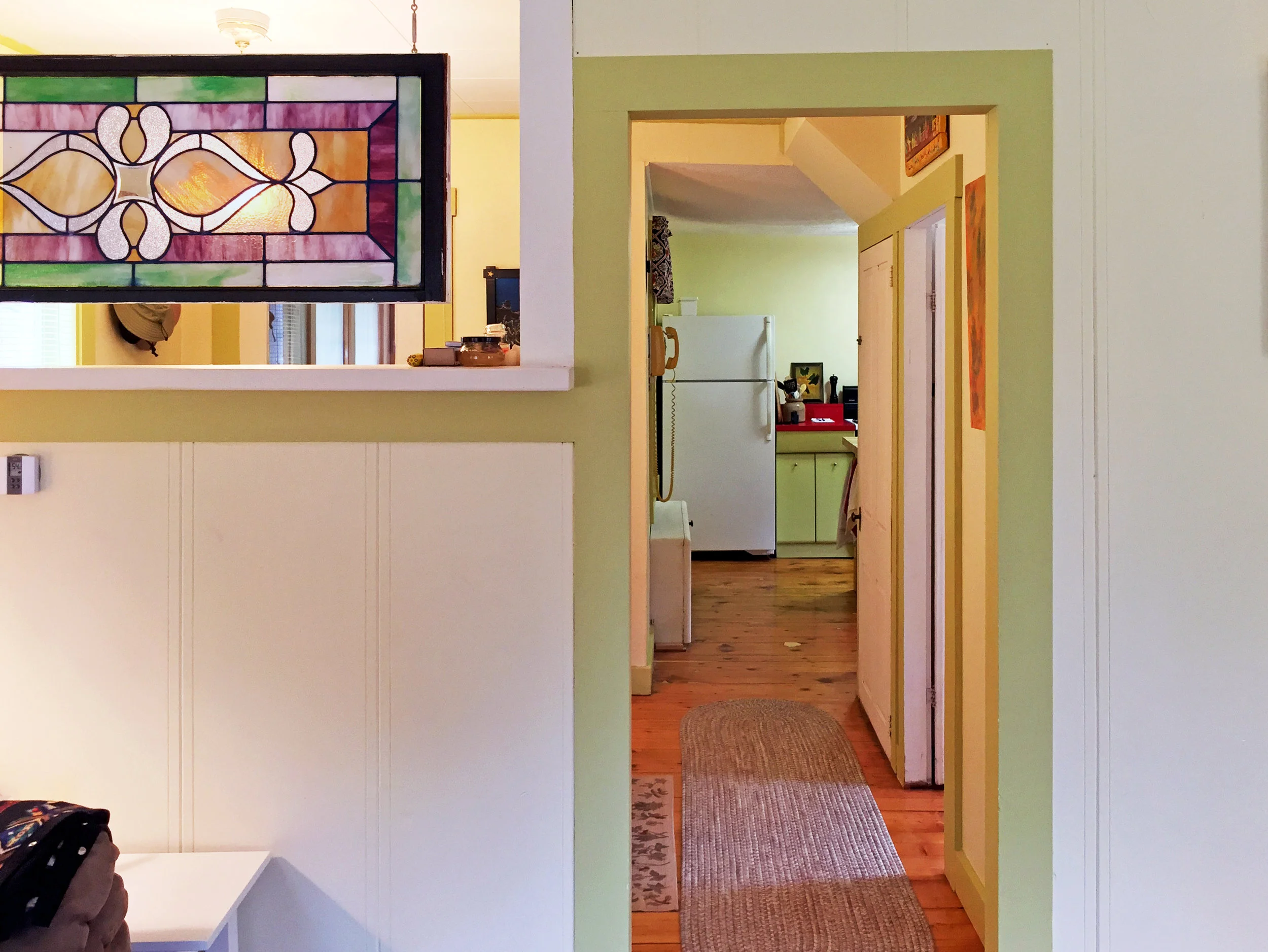 Living Room to Dining Room to Kitchen