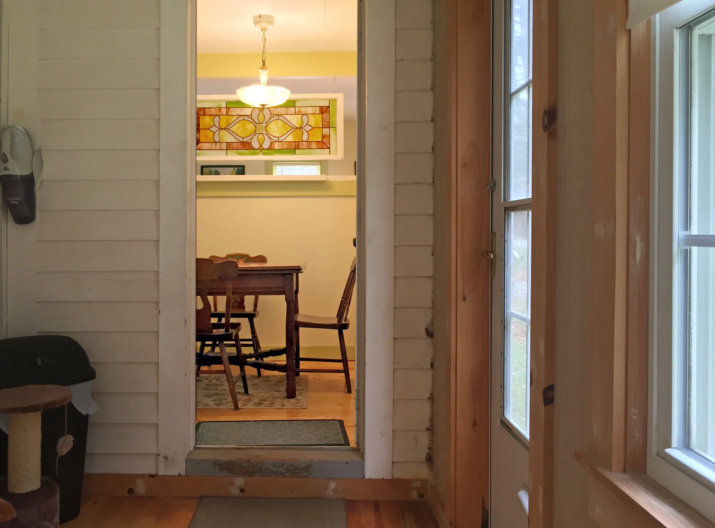 Dining Room from the enclosed porch