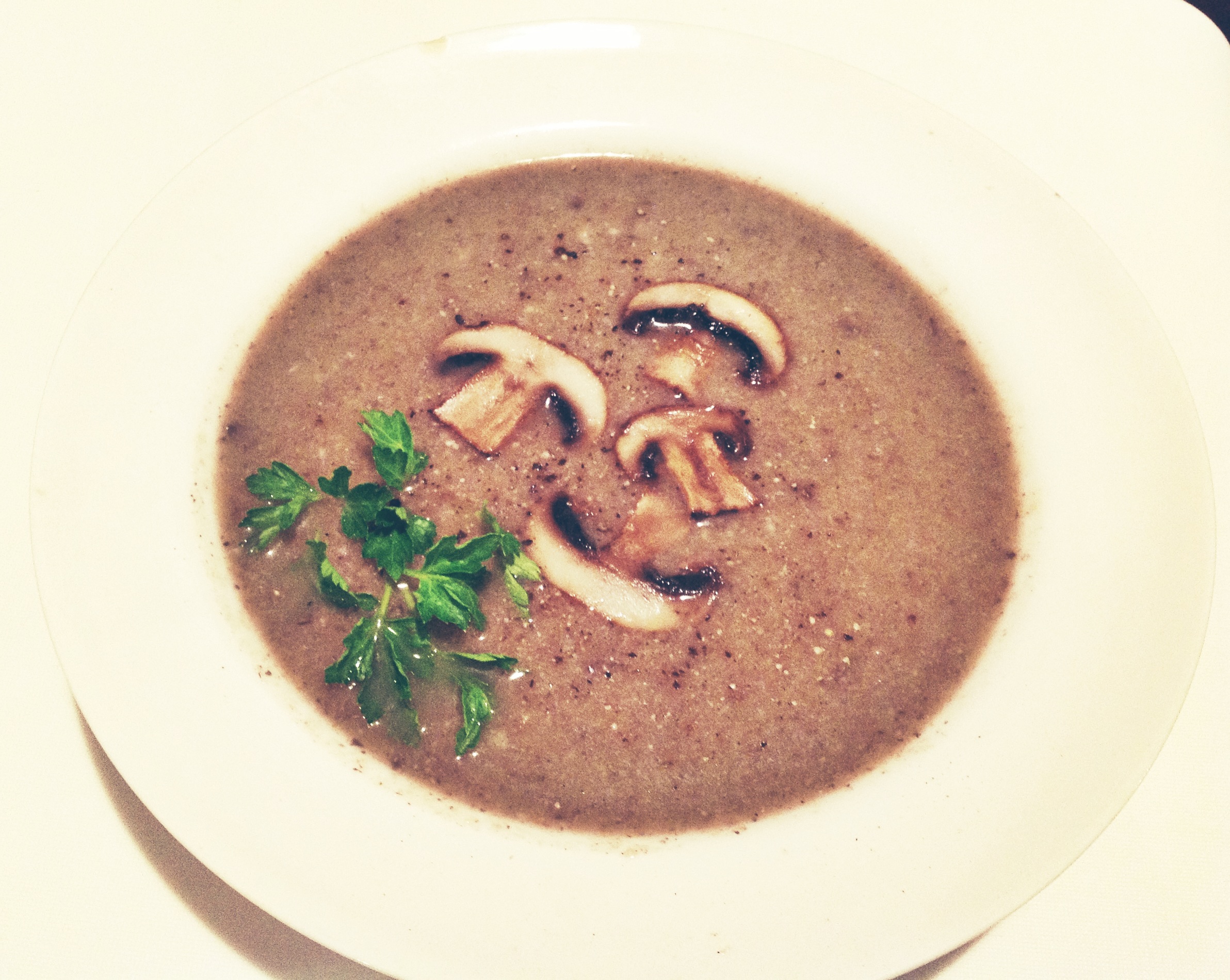 mushroom soup