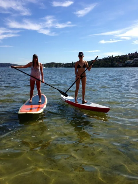 Cazz and me in Rose Bay