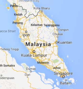 Malaysia google map How to