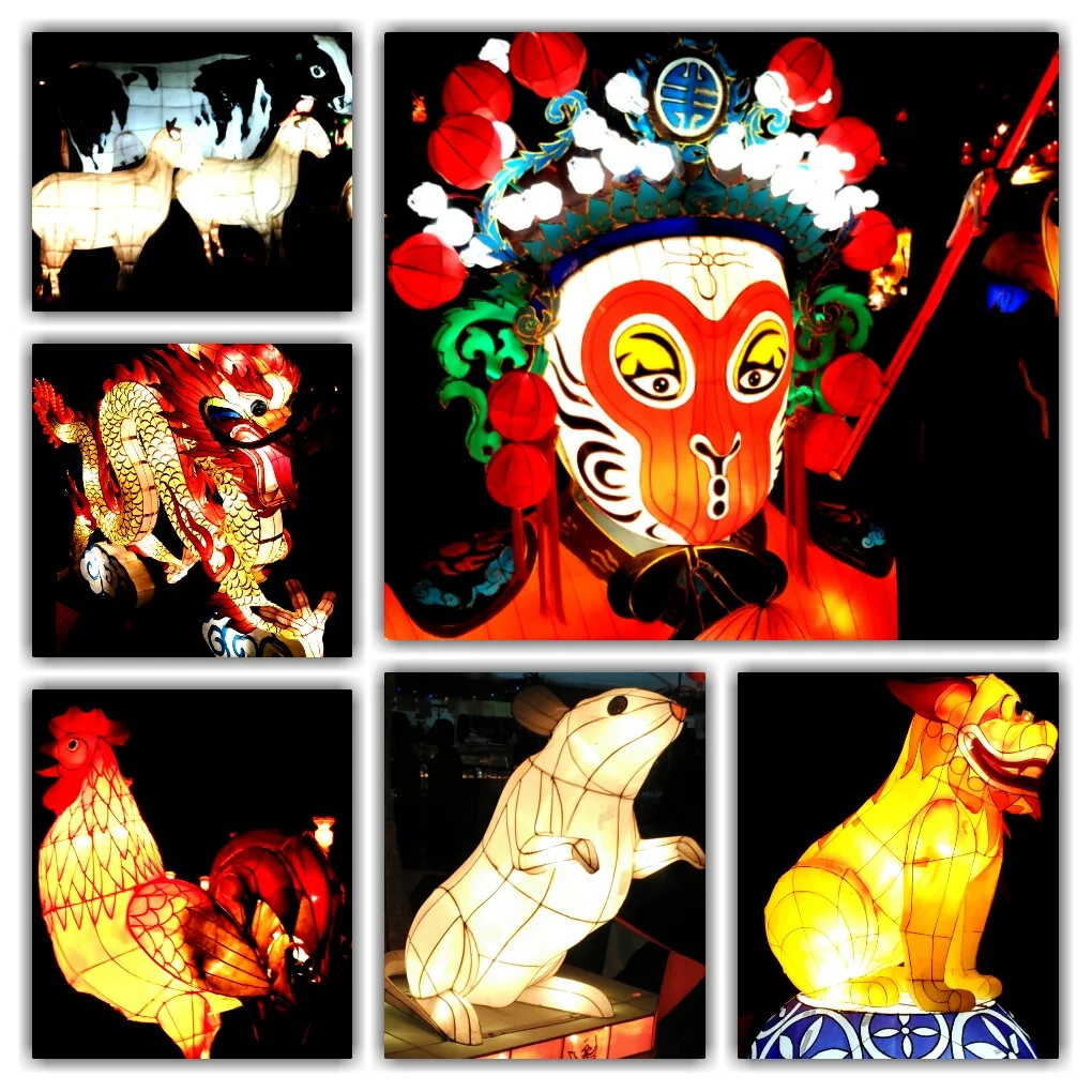 Welcoming the Year of the Monkey in Christchurch; New Zealand's favourite - Cow, made an appearance too!