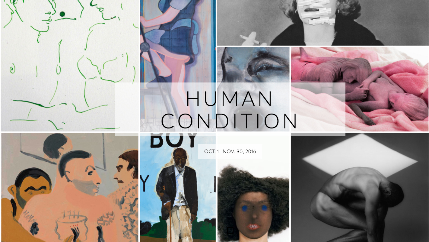 HUMAN CONDITION Curated by John Wolf The Hospital 2231 S Western Ave, Los Angeles Opening Reception: October 1, 2016 October 1 – November 30, 2016 www.humanconditionexhibition.com Daniel Arsham, Louise Bonnet, Polly Borland, Delia Brown, Greg Colson, Zoe Crosher, Gregory Crewdson, Mira Dancy, Marlene Dumas, Celeste Dupuy-Spencer, Danny Fox, Nicole Eisenmann, Derek Fordjour, Louisa Gagliardi, Brendan Getz, Laurent Grasso, Heidi Hahn, Marc Horowitz, Ridley Howard, Leonhard Hurlmeier, Joshua Jefferson, Chantal Joffe, Jordan Kasey, Hoda Kashiha, Friedrich Kunath, Kelly Lamb, Tala Madani, Robert Mapplethorpe, Max Maslansky, Tony Matelli, Simon Mathers, John Millei, Marilyn Minter, Alice Neel, Laurie Nye, Jennifer Packer, Vernon Price, Tal R, Yves Scherer, Alexander Ruthner, Peter Stichbury, Claire Tabouret, Johan Tahon, Mateo Tannatt, Kenneth Tam, Henry Taylor, Ed Templeton, Mark Verabioff, Jessica Williams, Nicole Wittenberg, Bradley Wood Human Condition is comprised of emerging and established artists from Los Angeles, New York, and Europe within an unusual context – an abandoned hospital (previously the LA Metropolitan Medical Center) in the bourgeoning West Adams district on the border of South Los Angeles. Home to many working artists, this exhibition, curated by John Wolf, strives to bring attention back to this culturally and historically rich area of Los Angeles. Once considered Los Angeles’ affluent neighborhood at the turn of the 20th century, its decay over the years due to the development of the 10 freeway, Hancock Park, Hollywood, and Beverly Hills, has recently made an upward turn with an increasing interest in redeveloping the area and a commitment to supporting the local art scene. Human Condition will bring awareness to an underrepresented arts district on the brink of change. Using the community as a backdrop, the spaces functional history serves as the thread that binds the transient force of the human condition on the physical plane in this otherwise under-served area. Human Condition invites artists to explore emotional responses to the physical and psychological experience of an individual in its lifespan. Themes of joy, pain, trauma, and elation are all experienced within the same shell, similar to the exhibition space itself. The reaction to these emotional responses by viewers weaves through the narrative.Working within the context of a hospital is both an architectural investigation and rediscovery of the abundant resources left in this fertile neighborhood. Similar to the human form, both have the opportunity for redevelopment and change. The works chosen for Human Condition will be on display in various settings within the hospital. Among the surgical rooms, maternity wards, psychiatric floor, cafeteria and foyer, artists will have the opportunity to work with the existing architecture, hospital furniture and the random remains of what has been left at the site. The works will range from sculpture, drawings, paintings, performance, and select immersive installations that draw inspiration from what once was enabling the viewer to transcend and draw a subjective narrative from the unsettling and dilapidated surroundings. The Human Condition is a unique opportunity for both artists and audiences to experience artwork outside of the confines of a white box and in a familiar yet strange platform.