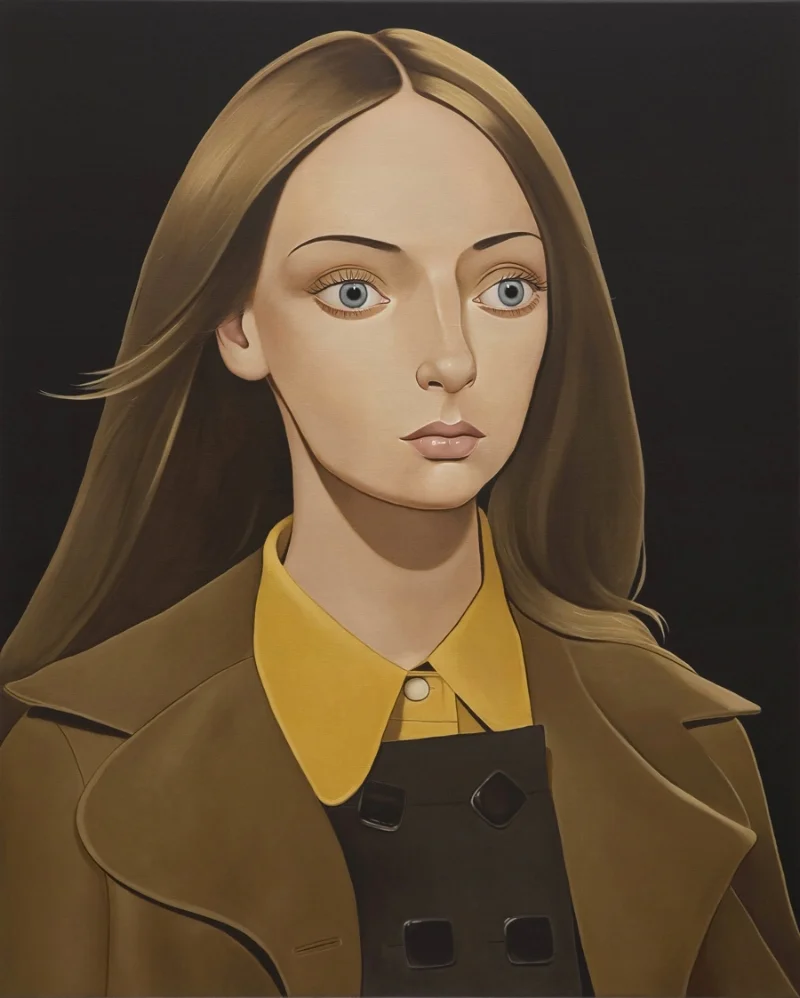Chloe Crowne, 2011 Acrylic on linen 39.4 x 31.5 inches