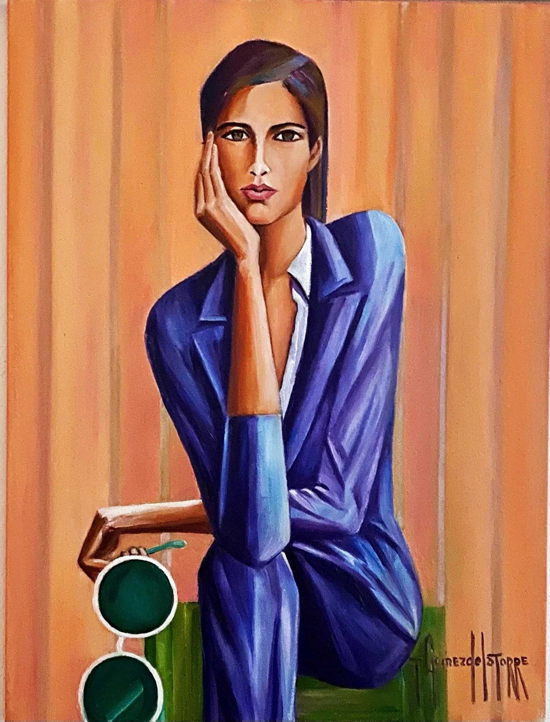 The Lady with the Glasses 
