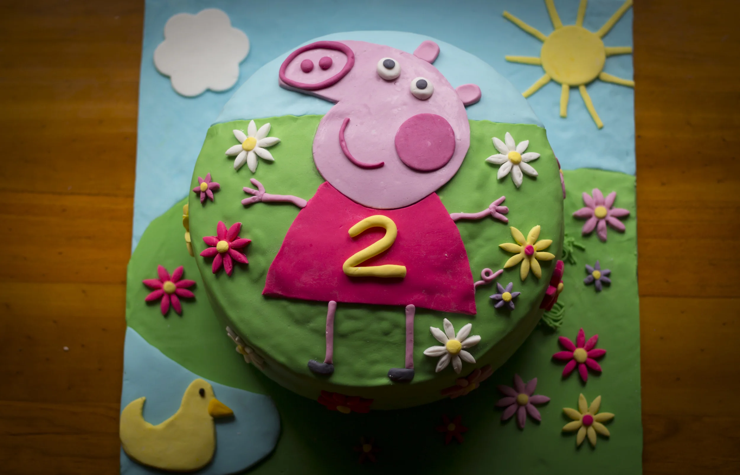 Tammy's 2nd birthday cake whipped up by the very talented Natasha Brunton from Precious Foods ...oh tasted delish too!