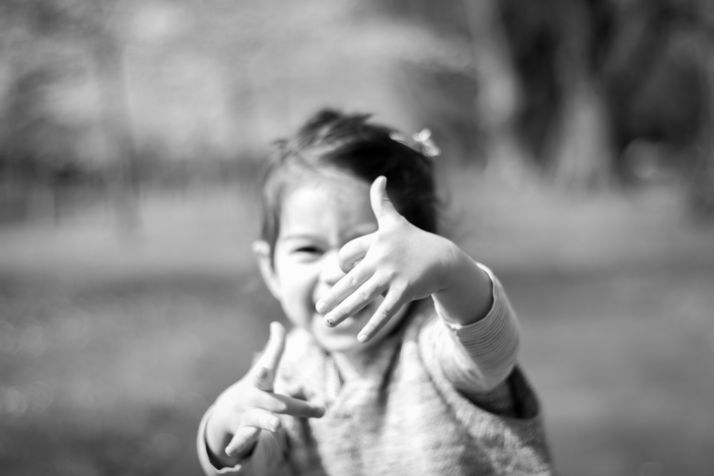 A little walk about in the park with my fam, my little girl is so gangsta!