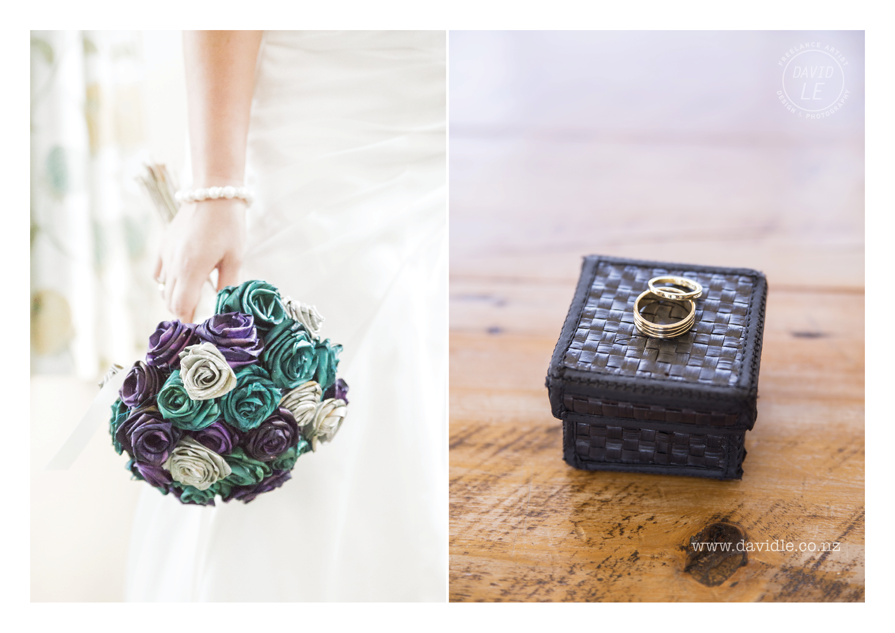 Every wedding needs A/ a bouquet and B/ some rings, sneak peak from Racheal & Wills Wedding!