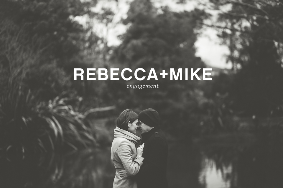Checkout Rebecca + Mike's mid winter e-shoot