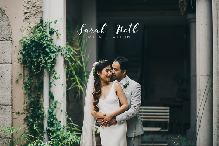 Sarah + Neth's swoon worthy wedding at the Milk Station, Otaki