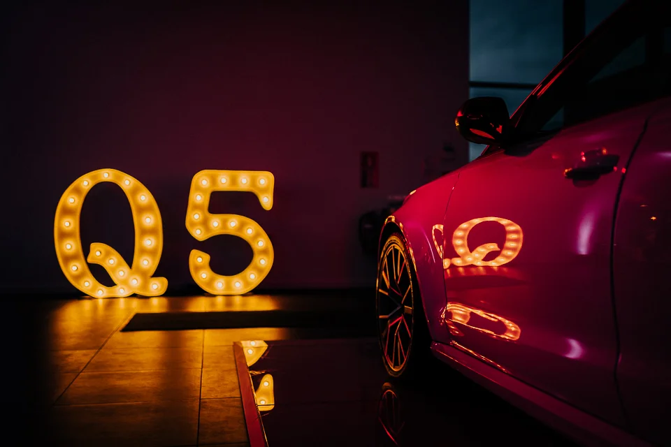 Audi car launch at Robertson Prestige...