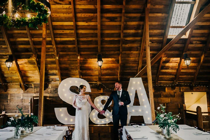 Check out the wedding of Sam + Amba at Tarureka Estate